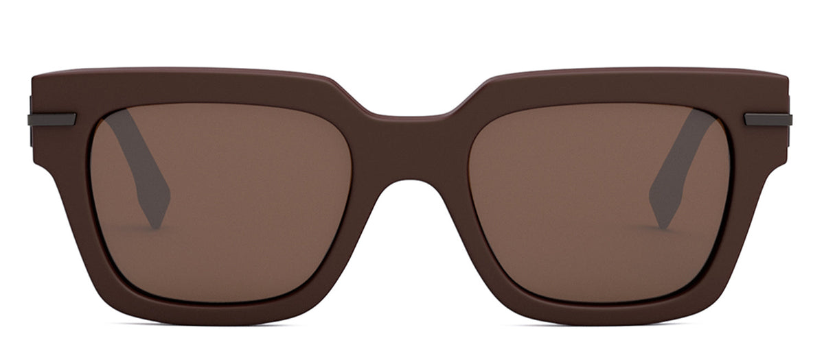 Fendi Fendigraphy FE40078I 70E Square Sunglasses - Brown