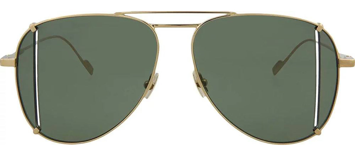 Saint Laurent SL193TCUT 003 Aviator Sunglasses - Gold