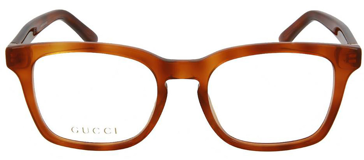 GUCCI GG0457O 003 Wayfarer Eyeglasses - Havana