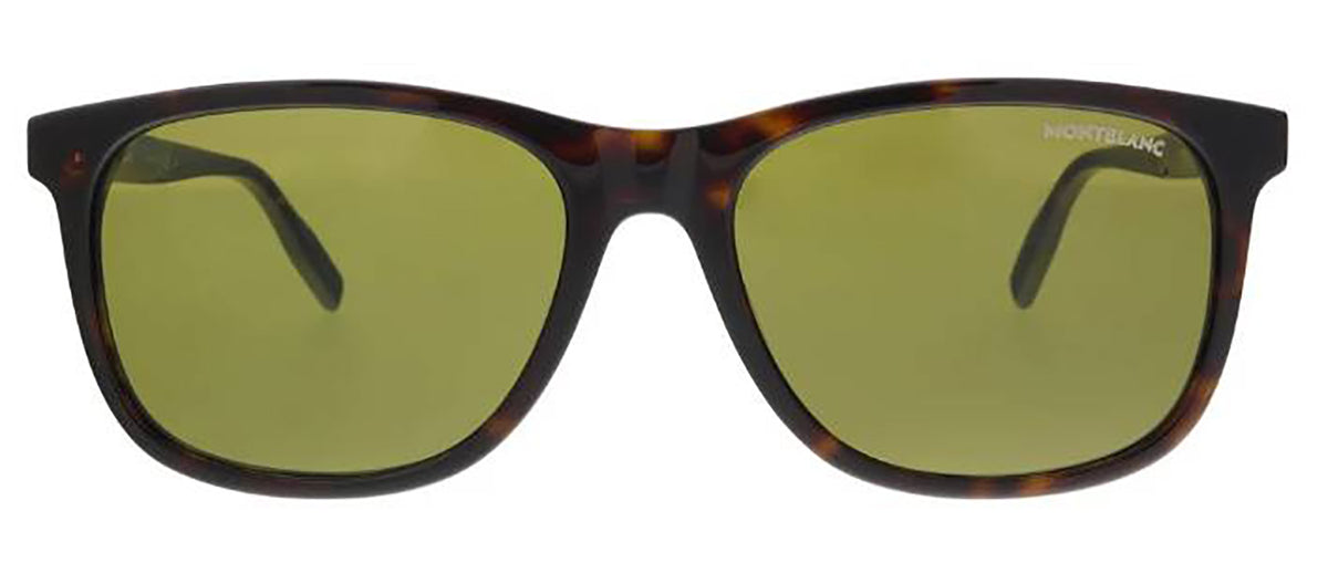 Montblanc MB0013S 003 Wayfarer Sunglasses - Havana