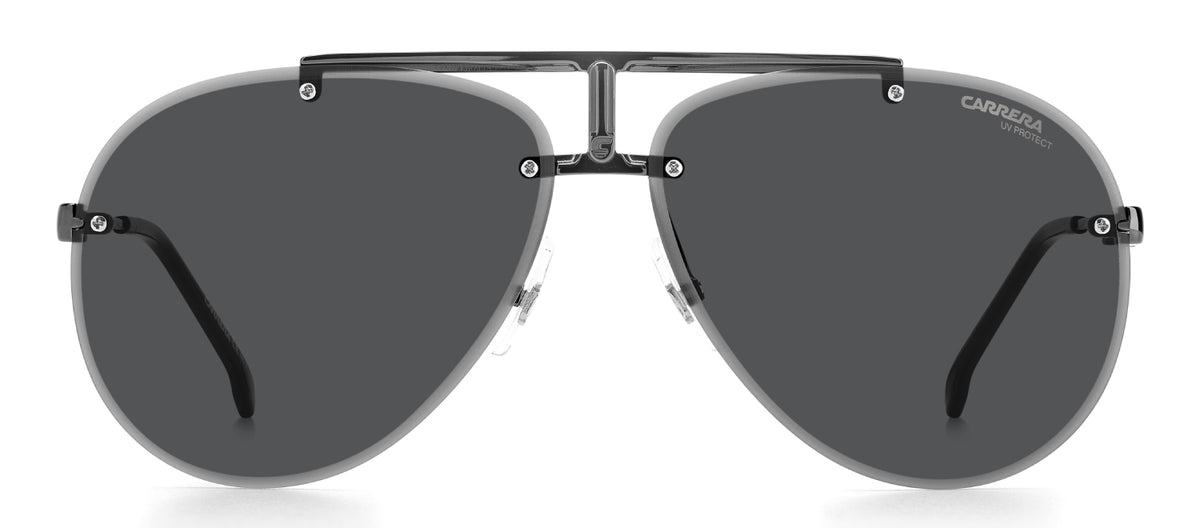 Carrera 1032/S IR 0V81 Aviator Sunglasses - Ruthenium