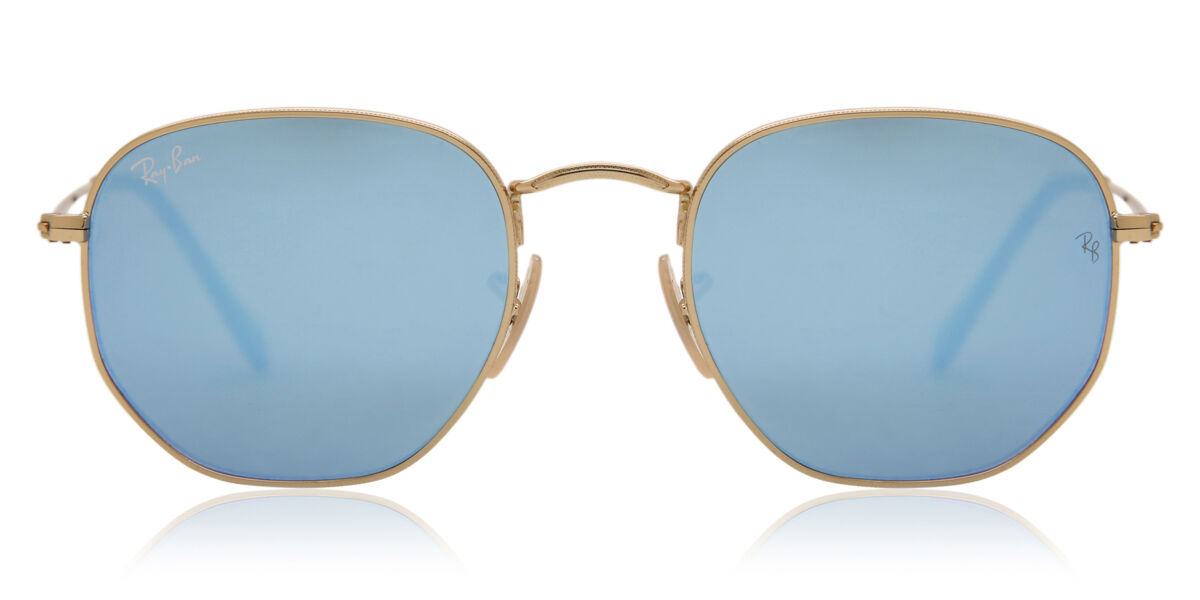 Ray-Ban RB3548N Hexagonal Metal Flat Lenses 001/9O