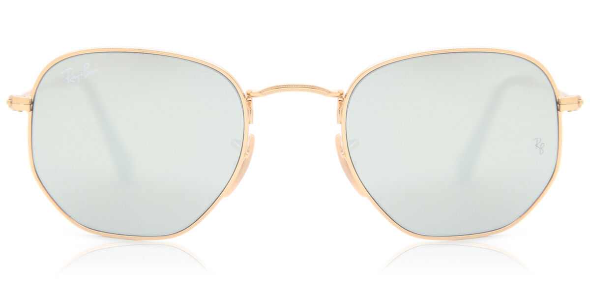 Ray-Ban RB3548N Hexagonal Metal Flat Lenses 001/30