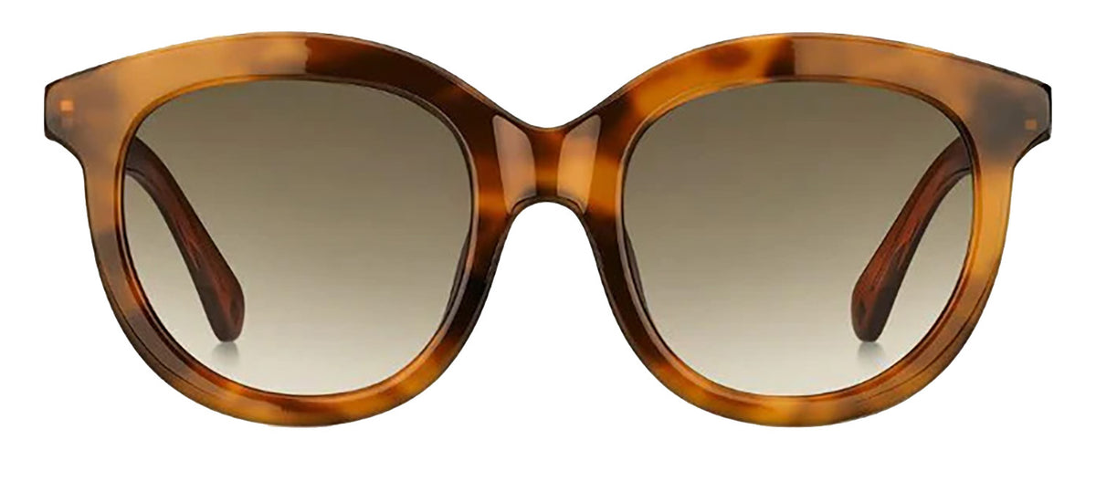 Kate Spade Lillian/G/S HA 009Q Oval Modified Sunglasses - Brown