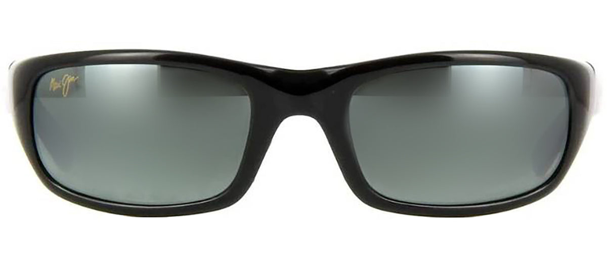 Maui Jim STINGRAY Polarized Wrap Sunglasses - Black