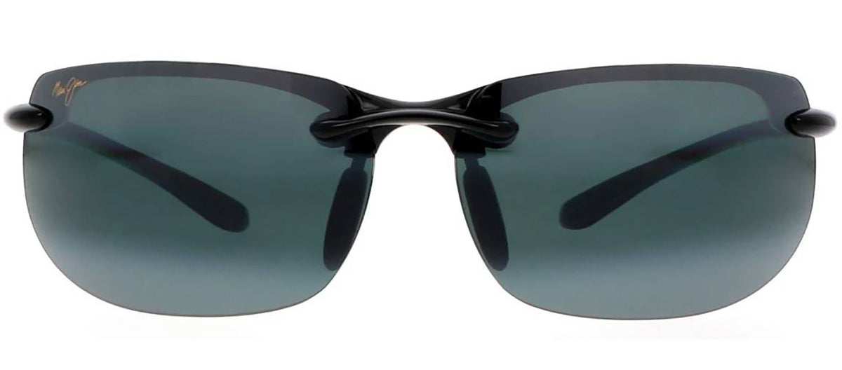 Maui Jim BANYANS Wrap Sunglasses - Black
