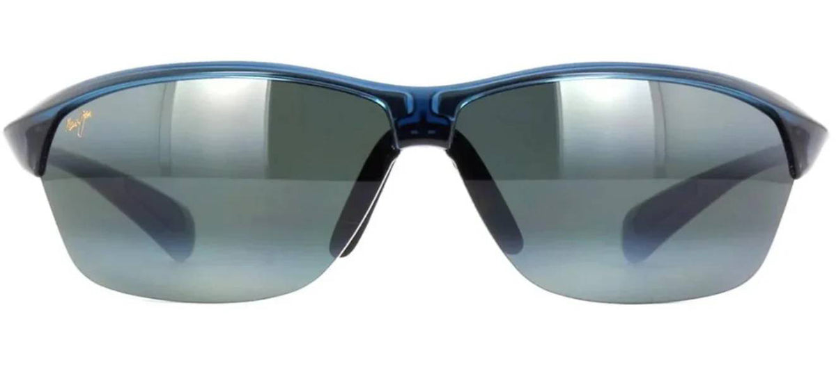 Maui Jim HOT SANDS Polarized Wrap Sunglasses - Blue