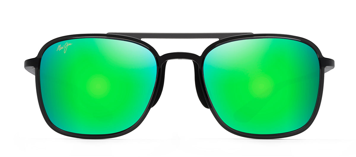 Maui Jim KEOKEA MJ GM447-11 Navigator Polarized Sunglasses - Black