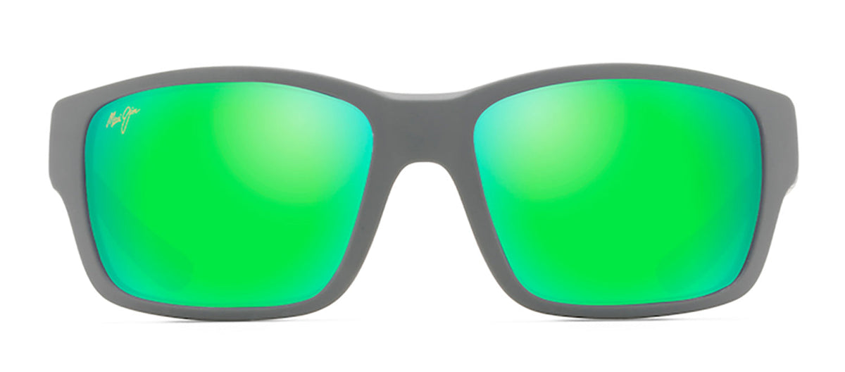 Maui Jim MANGROVES MJ GM604-14 Wrap Polarized Sunglasses - Grey