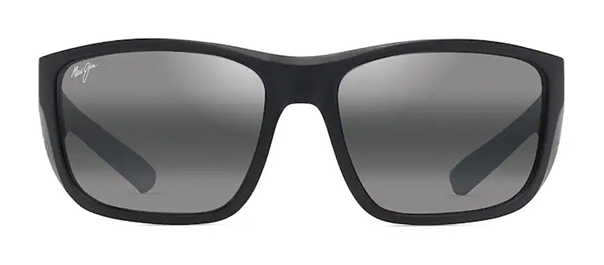 Maui Jim AMBERJACK MJ 896-02 Wrap Polarized Sunglasses - Black