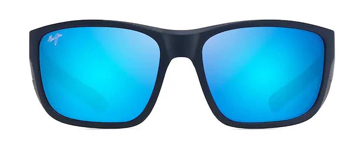 Maui Jim AMBERJACK MJ B896-03 Wrap Polarized Sunglasses - Blue