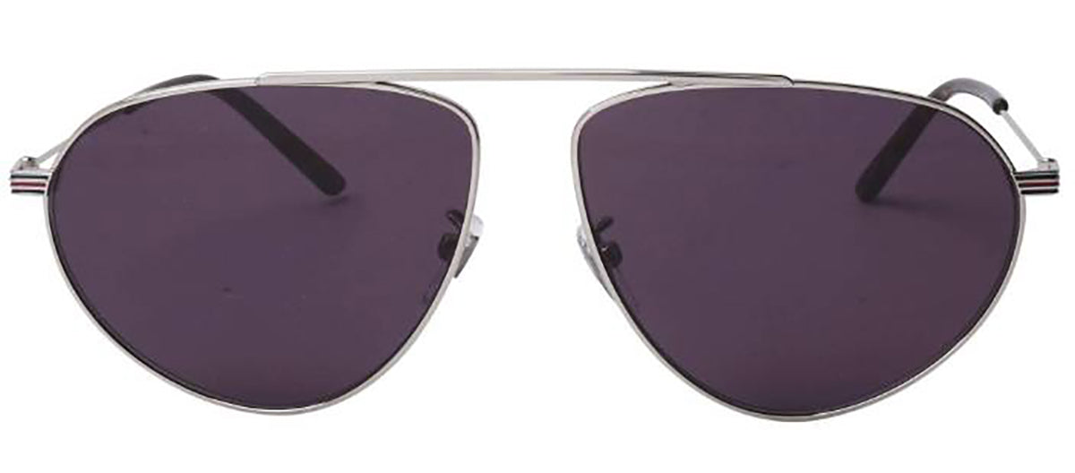 GUCCI GG1051S 001 Aviator Sunglasses - Silver