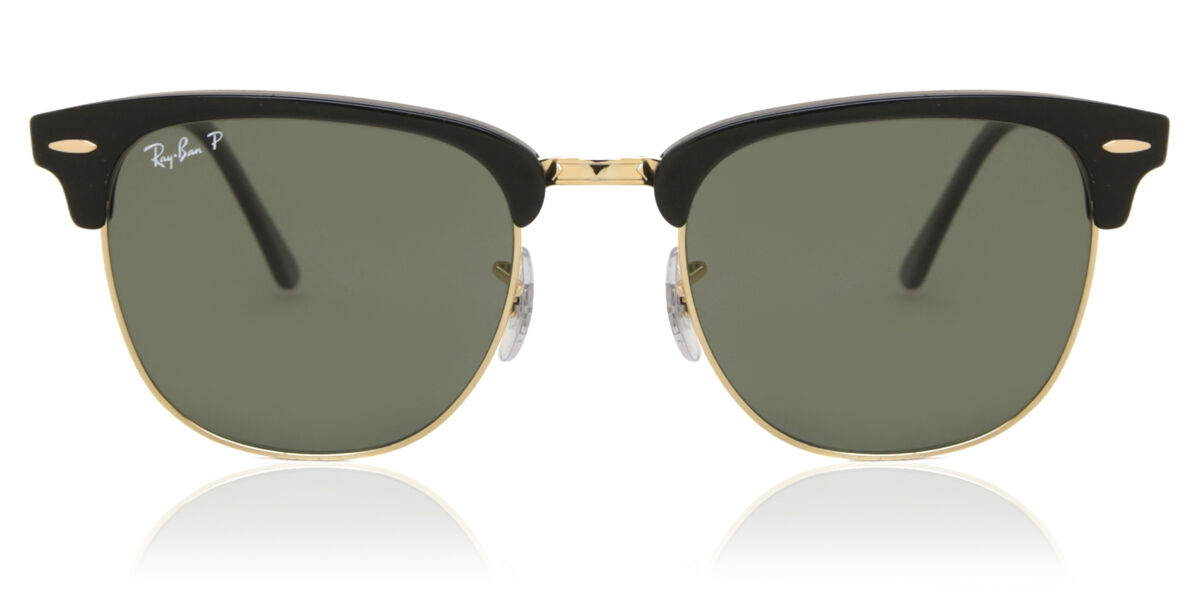 Ray-Ban RB3016 Clubmaster Asian Fit Polarized 901/58
