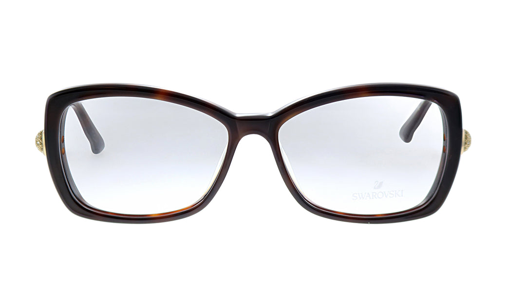 Swarovski SK 4080 Square Eyeglasses - Brown