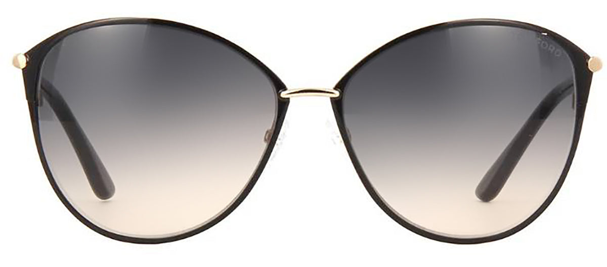TOM FORD PENELOPE 28B Cat Eye Sunglasses - Black