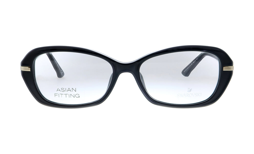 Swarovski SK 4110 Square Eyeglasses - Black
