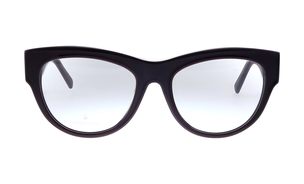 Swarovski SK 5214 Cat-Eye Eyeglasses - Burgundy