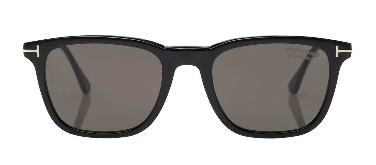TOM FORD ARNAUD 01D Square Polarized Sunglasses - Black