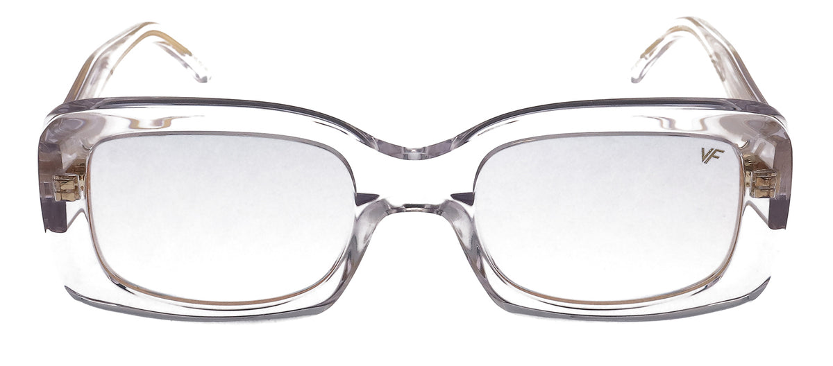 Vintage Frames Company VF MANHATTAN 0002 Rectangle Sunglasses - Clear