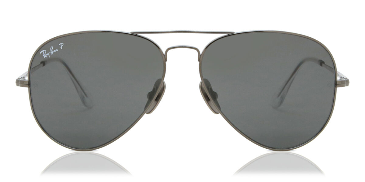 Ray-Ban Ray Ban RB8089 Aviator Titanium Polarized 165/48