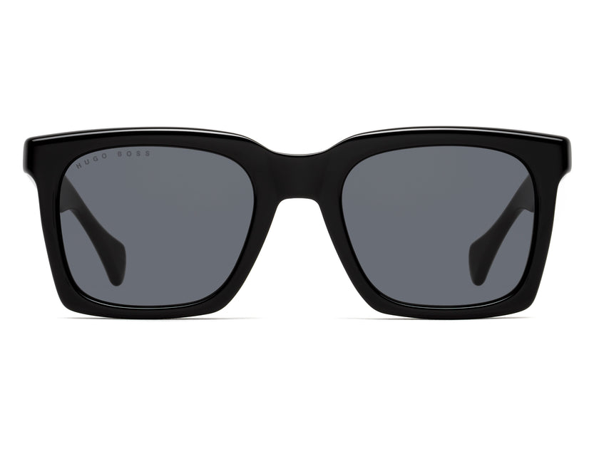 Boss 1098/S Men's Rectangle Sunglasses - Black