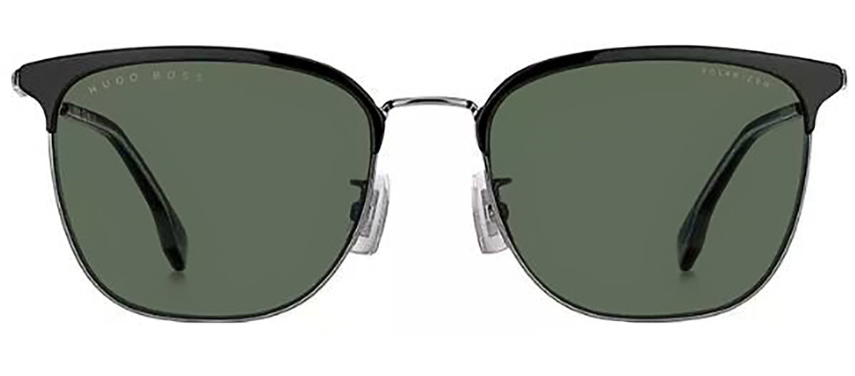 BOSS 1285/F/SK UC 0ANS Clubmaster Polarized Sunglasses - Black