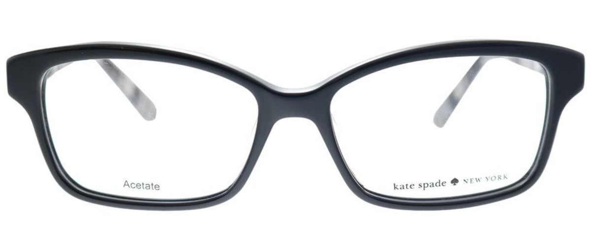 Kate Spade Sharla 0QG9 Rectangle Eyeglasses - Black