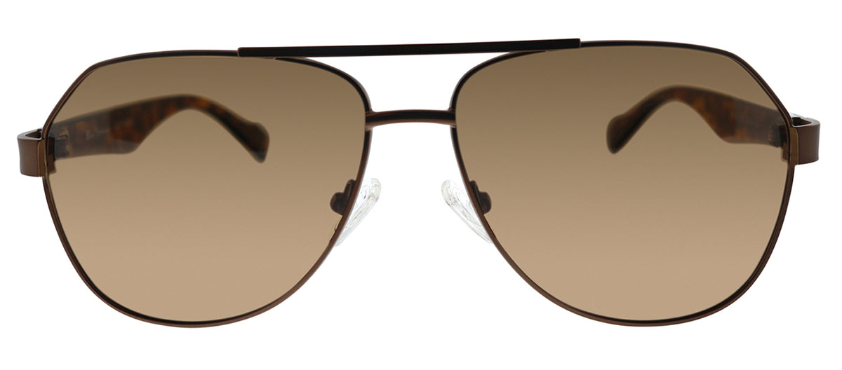 Ben Sherman ALFIE M02 Aviator Sustainable Polarized Sunglasses - Brown