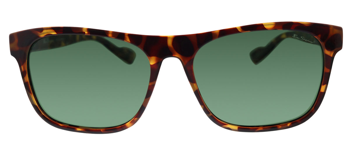 Ben Sherman HARRY M03 Wayfarer Sustainable Polarized Sunglasses - Tortoise