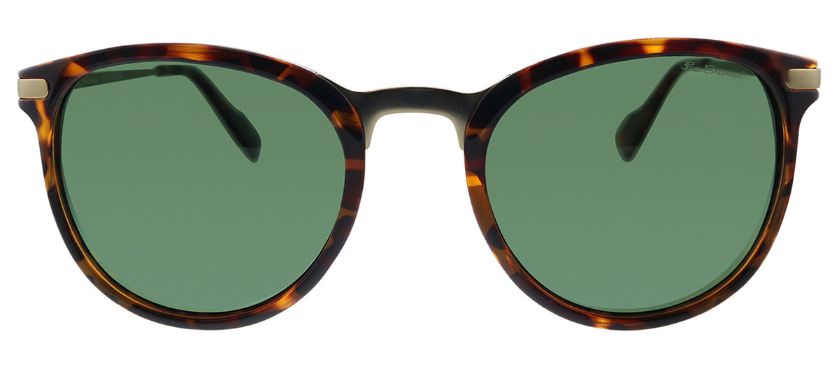 Ben Sherman HUGO M02 Round Sustainable Polarized Sunglasses - Tortoise