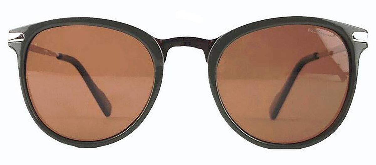 Ben Sherman BS HUGO M04 Round Polarized Sunglasses - Green