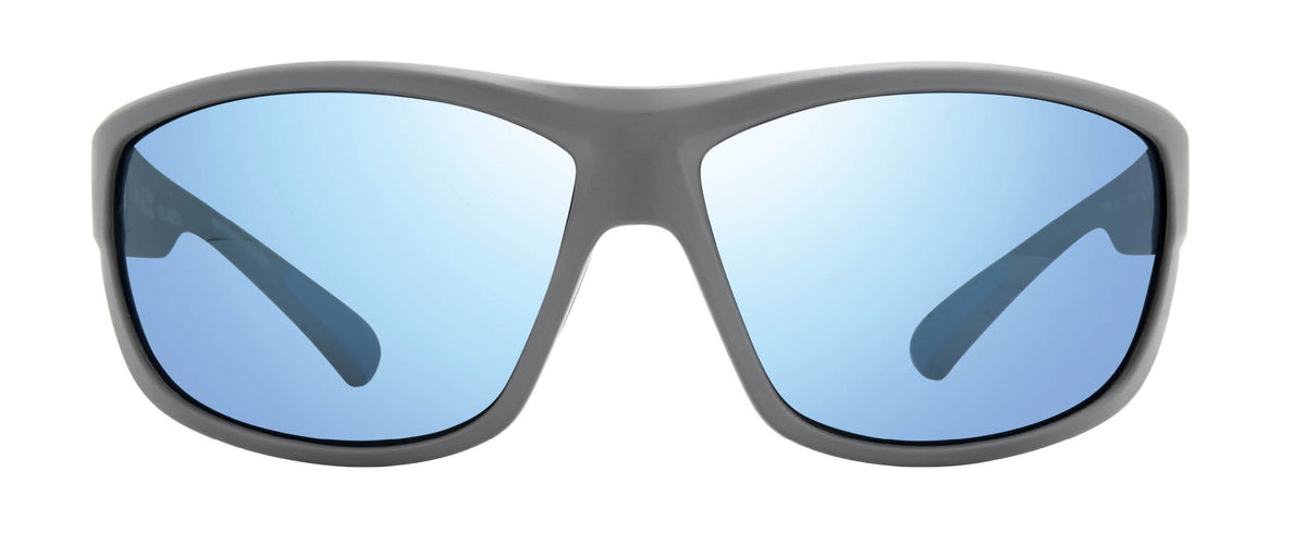Revo RE 1092 00 BL Caper BL Wrap Polarized Sunglasses - Grey