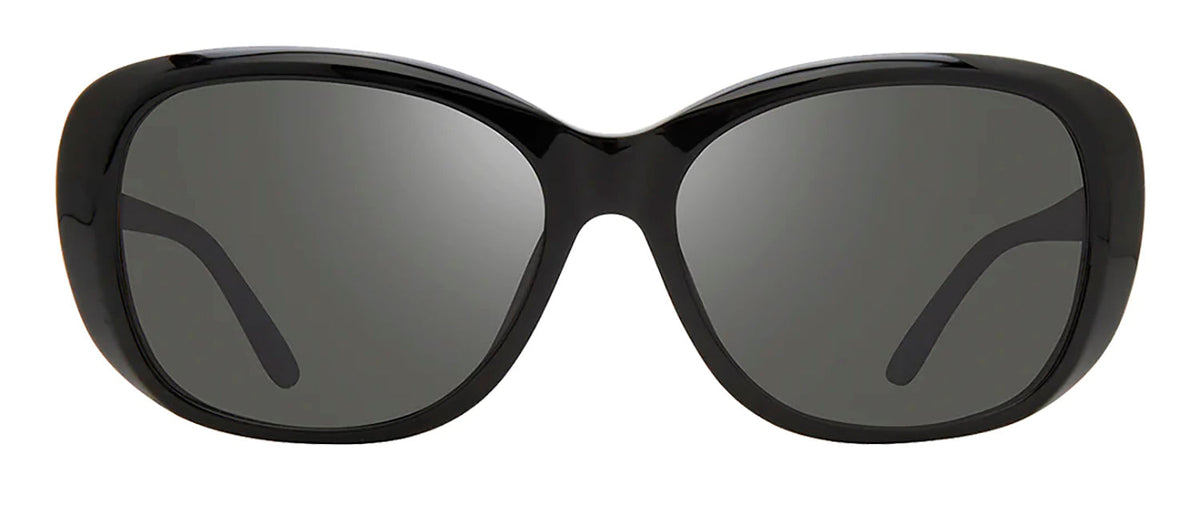 Revo SAMMY RE 1102 01 GO Butterfly Polarized Sunglasses - Black