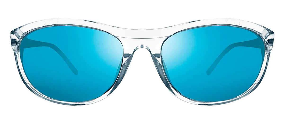 Revo VINTAGE RE 1180 02 SG50 Wrap Polarized Sunglasses - Clear