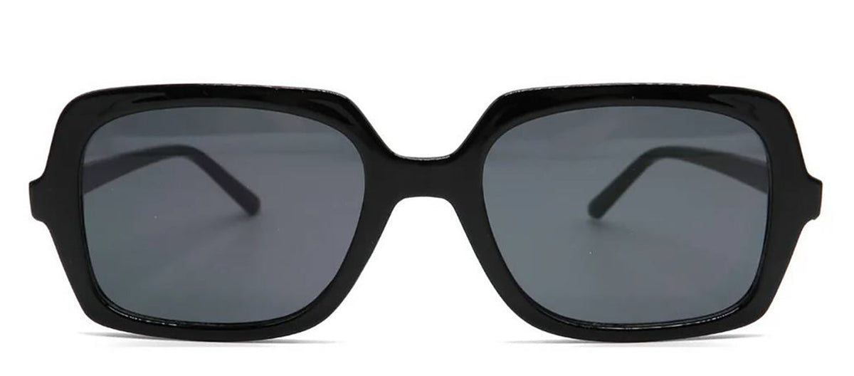RZ by Rachel Zoe Sheridan BLK Rectangle Sunglasses - Black
