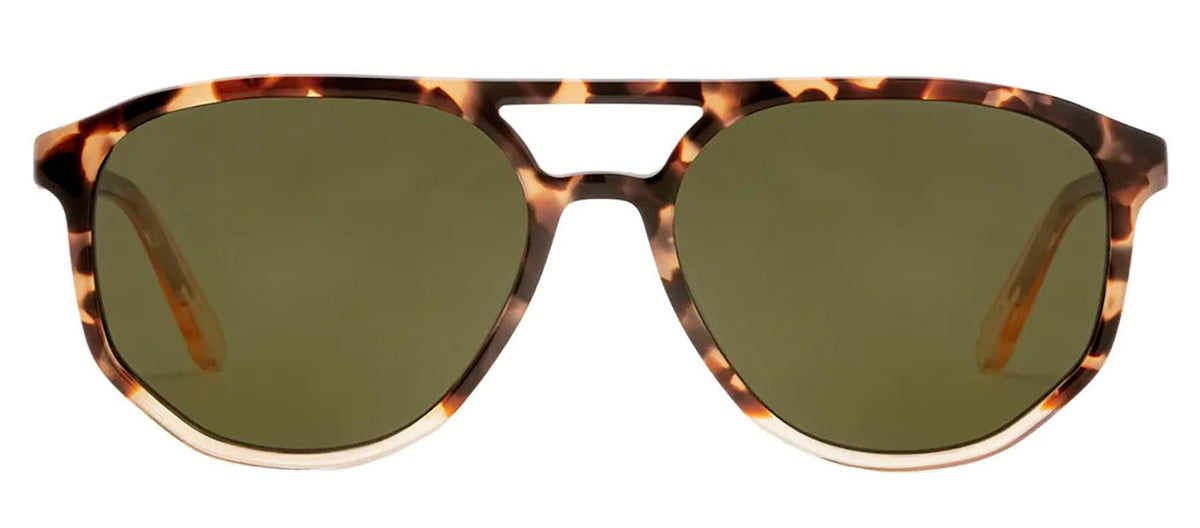 KREWE Brando Navigator Polarized Sunglasses - Havana