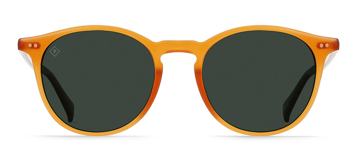 RAEN BASQ S399 Round Polarized Sunglasses - Orange