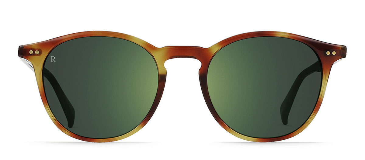 RAEN BASQ S990 Round Sunglasses - Havana