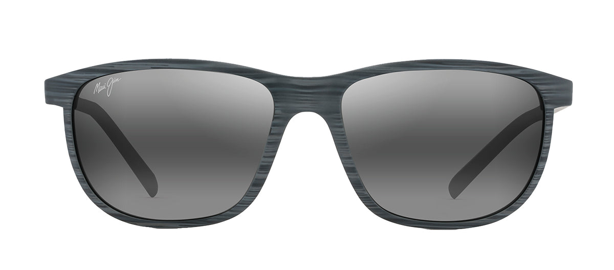 Maui Jim Lele Kawa MJ 811-11D Square Polarized Sunglasses - Grey
