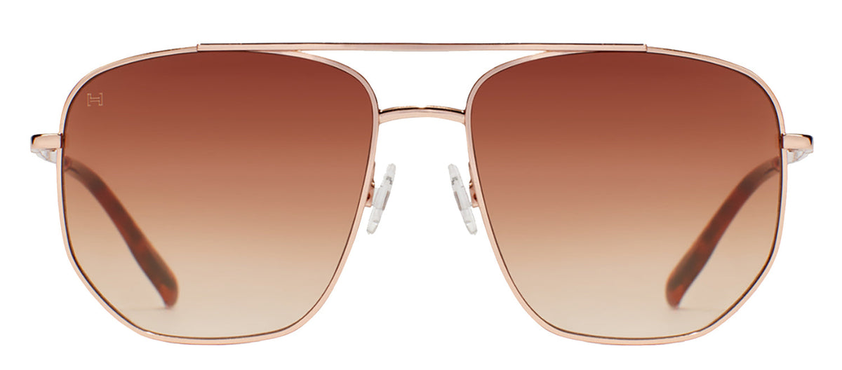 Hawkers CAD HCAD23KWMM KWMM Navigator Sunglasses - Gold