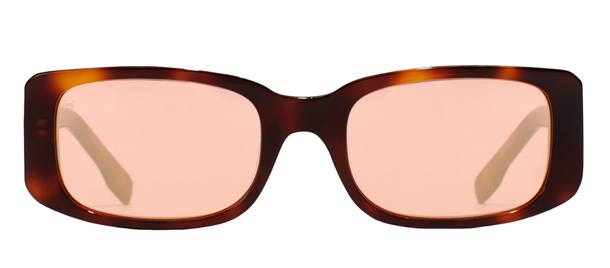 Hawkers LINDA HLIN23COXM COXM Rectangle Sunglasses - Havana