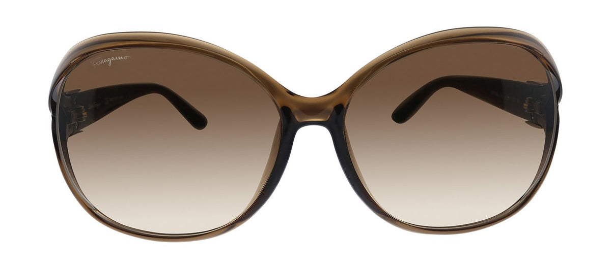 Ferragamo SF 770SA 213 Butterfly Sunglasses - Brown