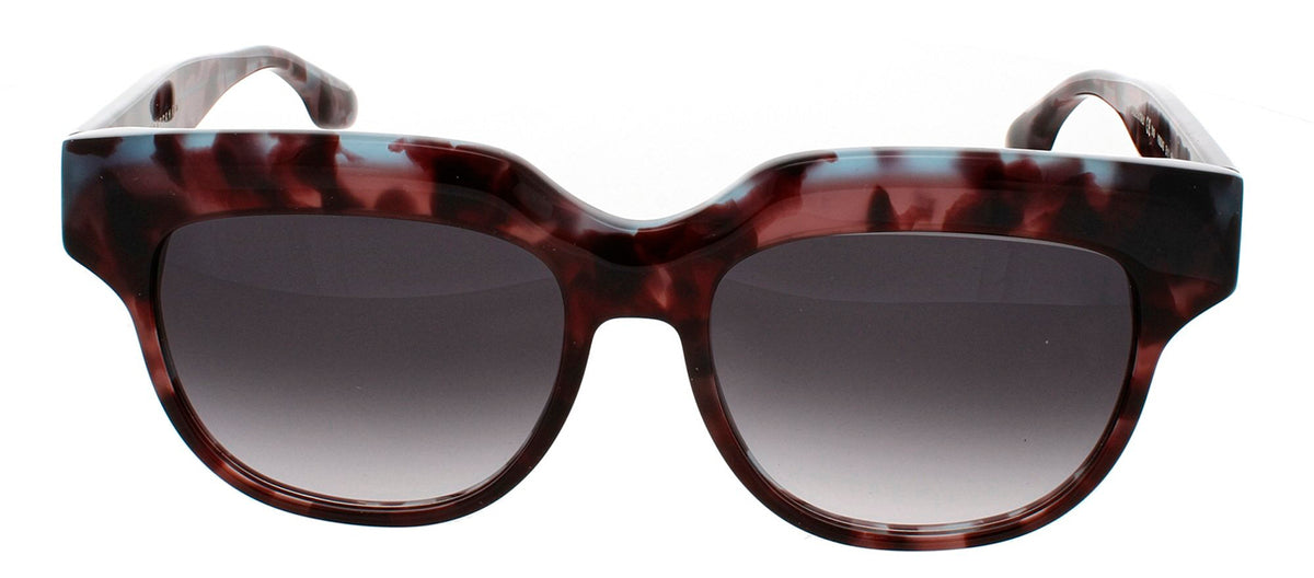 Victoria Beckham VB604S 511 Oval Sunglasses - Violet