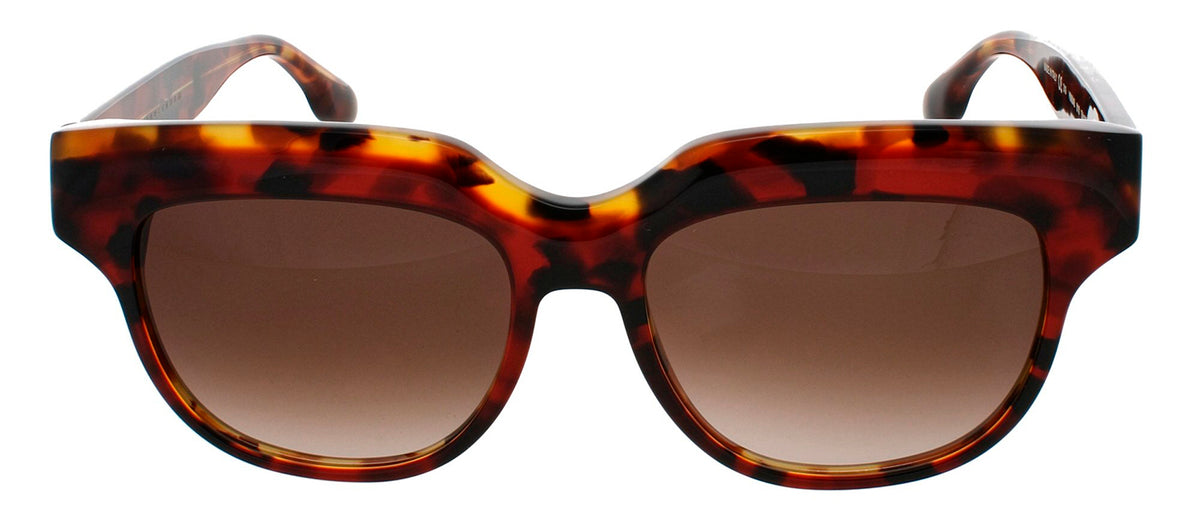 Victoria Beckham VB604S 616 Oval Sunglasses - Tortoise