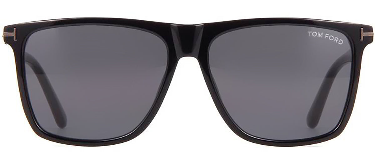 TOM FORD FLETCHER 01A Flattop Sunglasses - Black