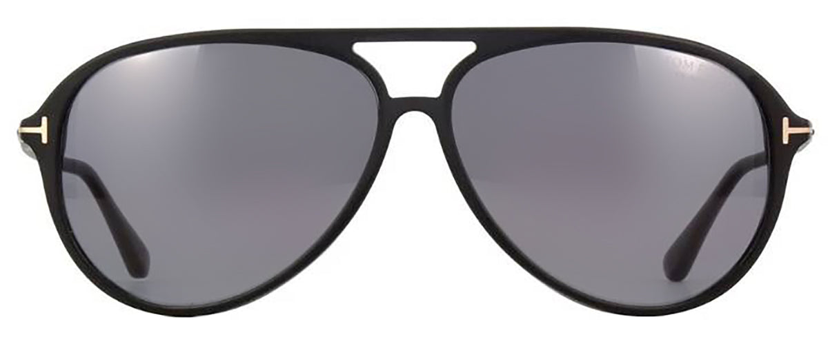 TOM FORD SAMSON 02D Aviator Polarized Sunglasses - Black