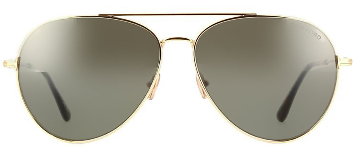 TOM FORD DASHEL 28A Aviator Sunglasses - Rose Gold