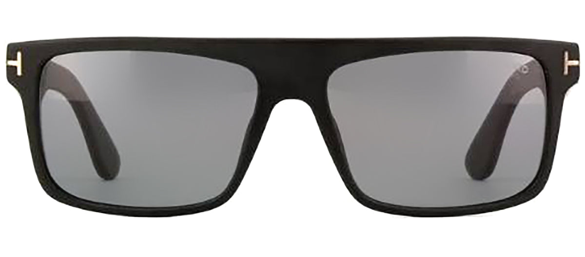 TOM FORD PHILIPPE 02D Flattop Polarized Sunglasses - Black