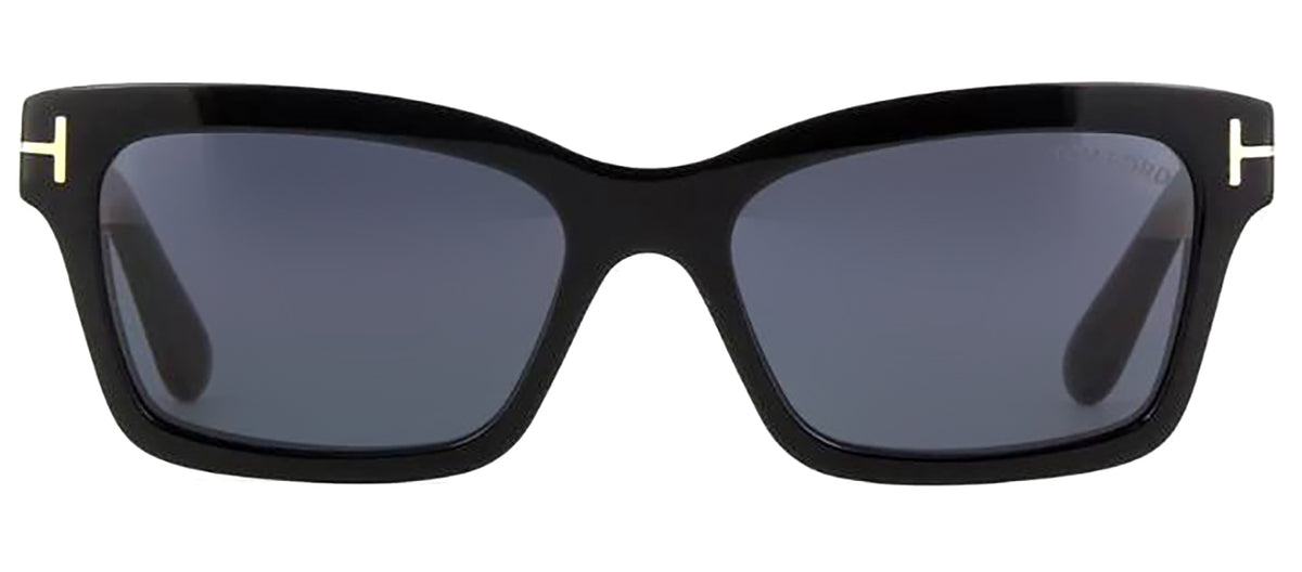 TOM FORD MIKEL 01A Cat Eye Sunglasses - Black