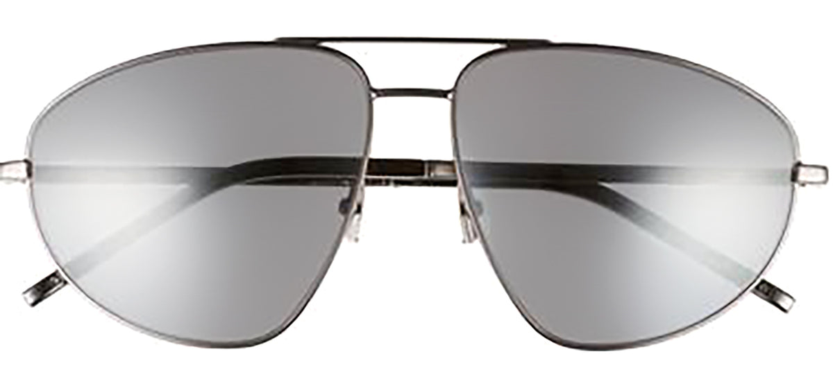 Saint Laurent SL211 003 Aviator Sunglasses - Ruthenium